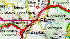 Map of Fürth